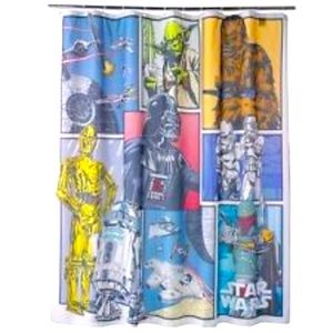 Star Wars Shower curtain and rug
